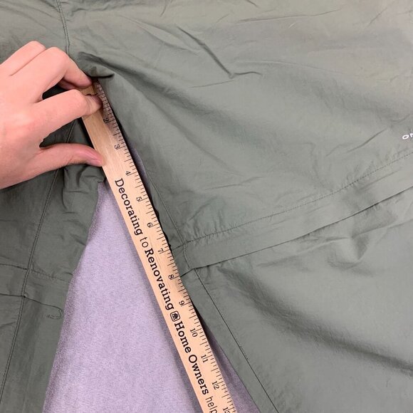 Columbia PFG Mens Convertible Pants 2XL Green Shorts Nylon Performance Fishing - Picture 10 of 16